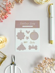 Troquel Charms Maitia de Bihotzez Scrap