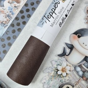 Rollito Bellaluna Tepper Marrón Bebé 30 x 50 cm