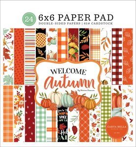Pad 6x6" Carta Bella Welcome Autumn