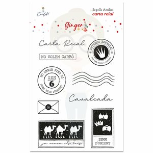 Set de sellos Cocoloko Ginger Carta Real CATALÁN