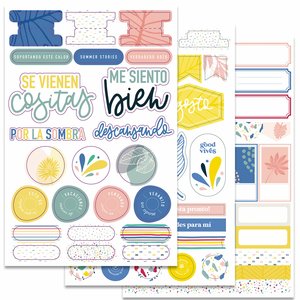 Extra Die cuts + Stickers + Labels Holiday de Cocoloko CASTELLANO