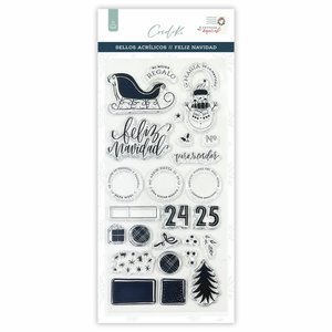 Set de sellos Feliz Navidad CASTELLANO Entrega especial de Cocoloko