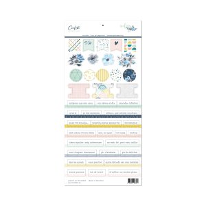 Set de pegatinas ilustraciones y frases Catalán nueva colección Indigo de Cocoloko