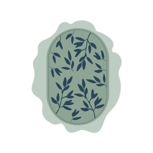 Sello de lacre Olive Oval nueva colección Indigo de Cocoloko