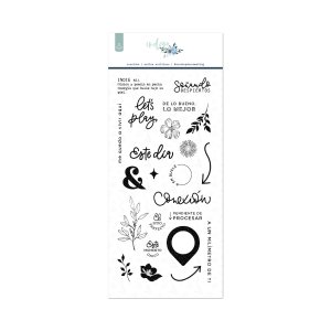 Set de sellos nueva colección Indigo de Cocoloko en Castellano