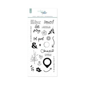 Set de sellos nueva colección Indigo de Cocoloko en Catalán
