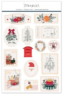 Set de pegatinas con foil dorado Stardust de Cocoloko