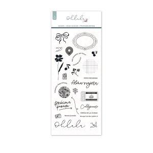 Set de sellos CASTELLANO Ohlala de Cocoloko