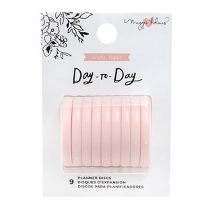 Anillas de disco para planners Maggie Holmes Day to Day Blush