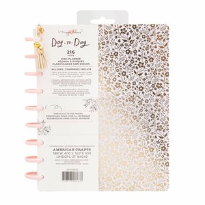 Planner de discos Maggie Holmes Day to day Gold Floral