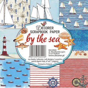 Pad 6x6&quot; Decorer 24 papeles By the sea
