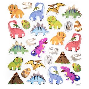 DP Craft Stickers Party Dinosaurs 28 pcs