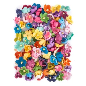 Paper Flowers DP Crafts Assorted Mix 60 pcs