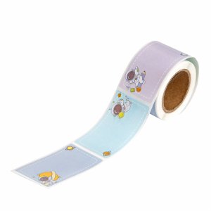 Pegatinas en rollo para etiquetar DP Craft Roll Label Space 100 pcs