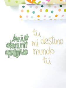 Troquel palabras VENICE de Dunaon ESPAÑOL