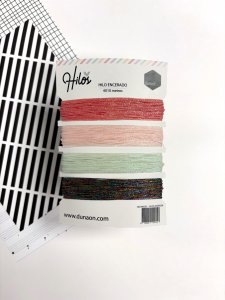 Set de hilos para encuadernar de Dunaon Glitters
