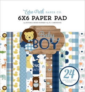 Pad 6"x6" Baby Boy