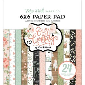 Pad 6x6" Echo Park Our Wedding