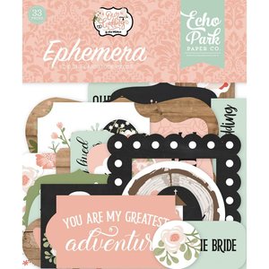 Die Cuts Echo Park Our Wedding