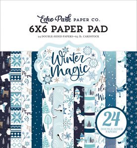 Pad 6x6" Echo Park Winter Magic
