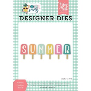 Troqueles Echo Park Pool Party Summer Popsicles