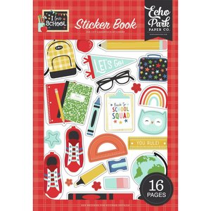 Libreto de pegatinas Echo Park I Love School