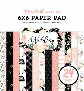 Pad 6x6" Echo Park Wedding