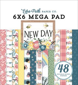 Mega Pad 6x6" Echo Park New Day Cardmakers