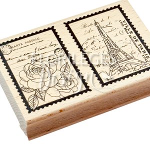 Sello De Madera Florileges Timbres De Paris