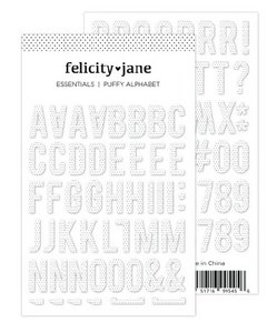 Mini Alfabeto puffy Essentials Tiny Dots de Felicity Jane