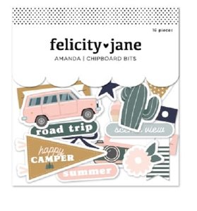 Chipboard Bits Amanda de Felicity Jane