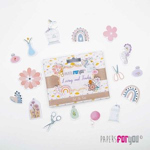 Die Cuts Papers For You Loving and Tender
