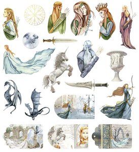 Die Cuts Papers For You The Kingdom of Elves