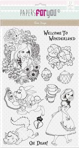 Sellos acrílicos A5 Papers For You Magic Wonderland 1