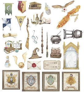 Die Cuts Papers For You Wizarding Adventure