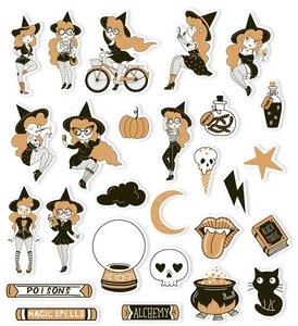 Die Cuts Papers For You Spooky Girl