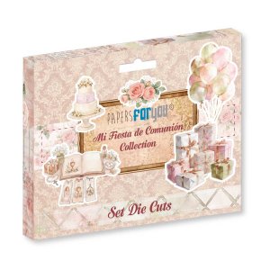 Caja con Die Cuts PFY Mi fiesta de Comunión Niña