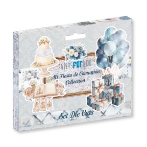 Caja con Die Cuts PFY Mi fiesta de Comunión Niño