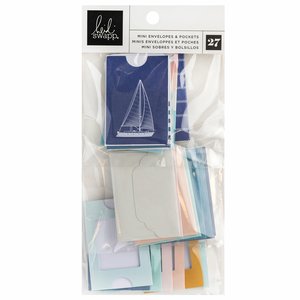 Mini sobres y bolsillos Set Sail de Heidi Swapp