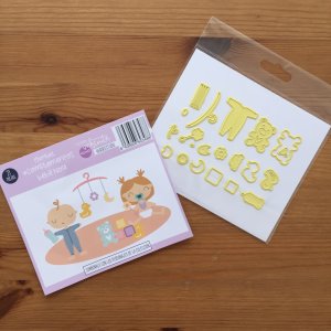 Troquel complementos bebé Noa de Iriri Estudio