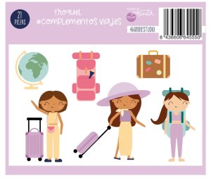Troqueles Complementos Viajes de Iriri Estudio
