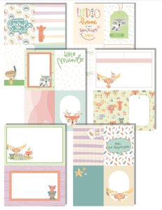 Tarjetas Pequeño Tipi de Iriri Estudio