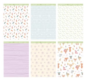 Pack Vellums tamaño 6x8&quot; Pequeño Tipi de Iriri Estudio