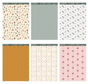 Pack Vellums tamaño 6x8" col. Franela de Iriri Studio