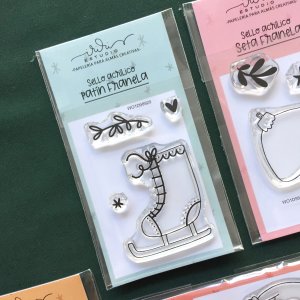 Sellos Patín col. Franela de Iriri Studio