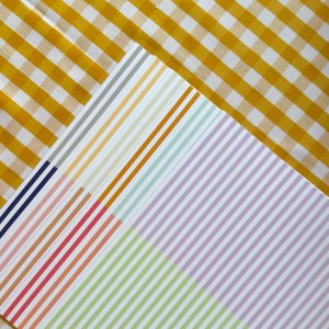 Pad 6x8" Mini estampados Franjas de Iriri Studio 6 papeles