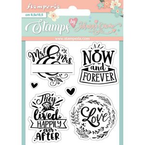 Sellos Col. Love Story de Johanna Rivero Now and Forever