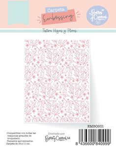 Carpeta de emboss Positva de Johanna Rivero