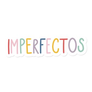 Título de metacrilato impreso Imperfectos