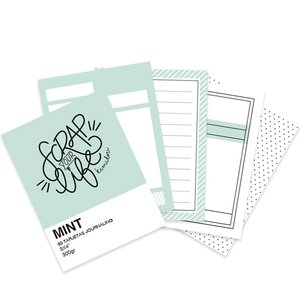 Mini bloc tarjetas de Journaling SYL Mint